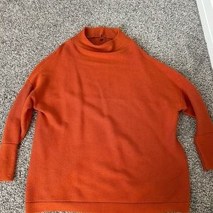 Orange sweater